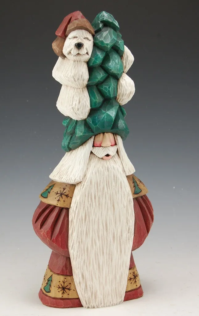 12 inch Free Ride Tree hat Santa by Dave Francis