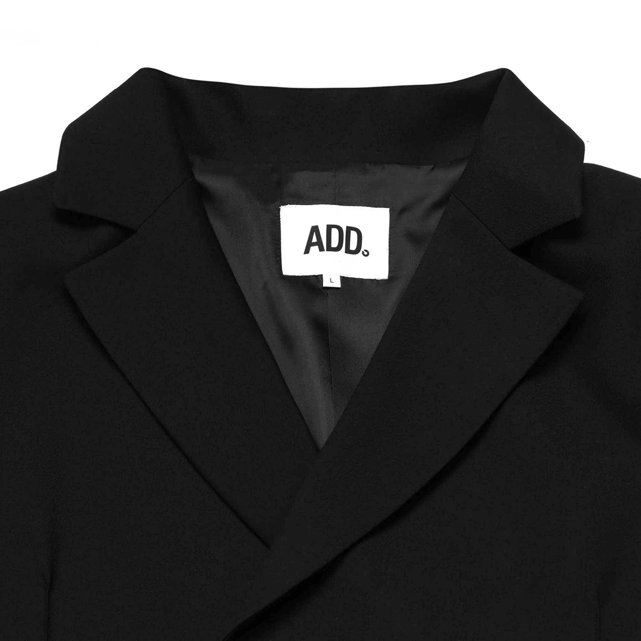 ADD Essential Cropped Blazer Black