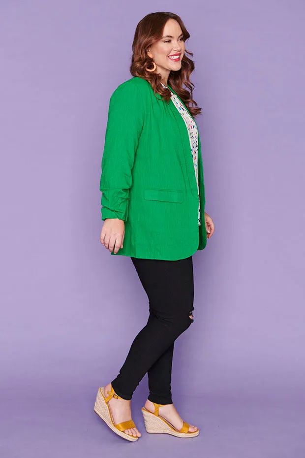 Allegra Green Blazer