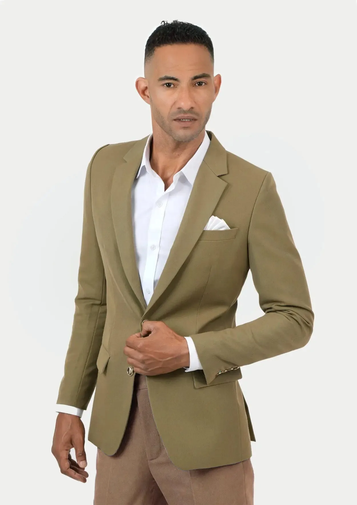 Astor British Khaki Cotton Jacket