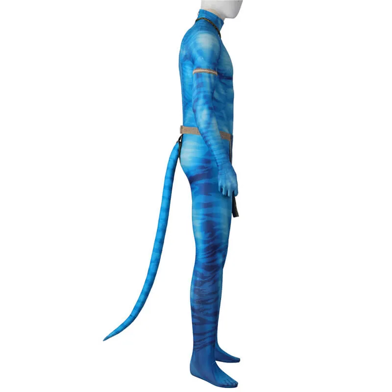 Avatar 2 The Way of Water Jake Sully Costumes 40D Polyester Cosplay Suit ACcosplay