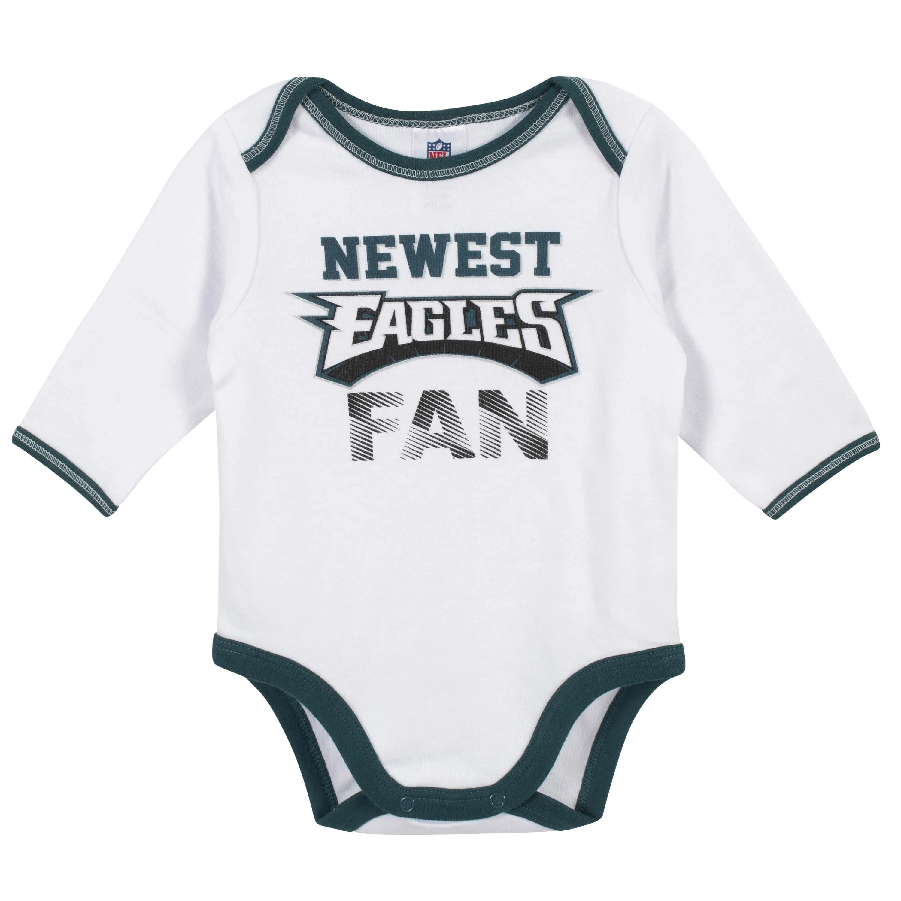 Baby Boys Philadelphia Eagles 3-Piece Bodysuit, Pant and Cap Set