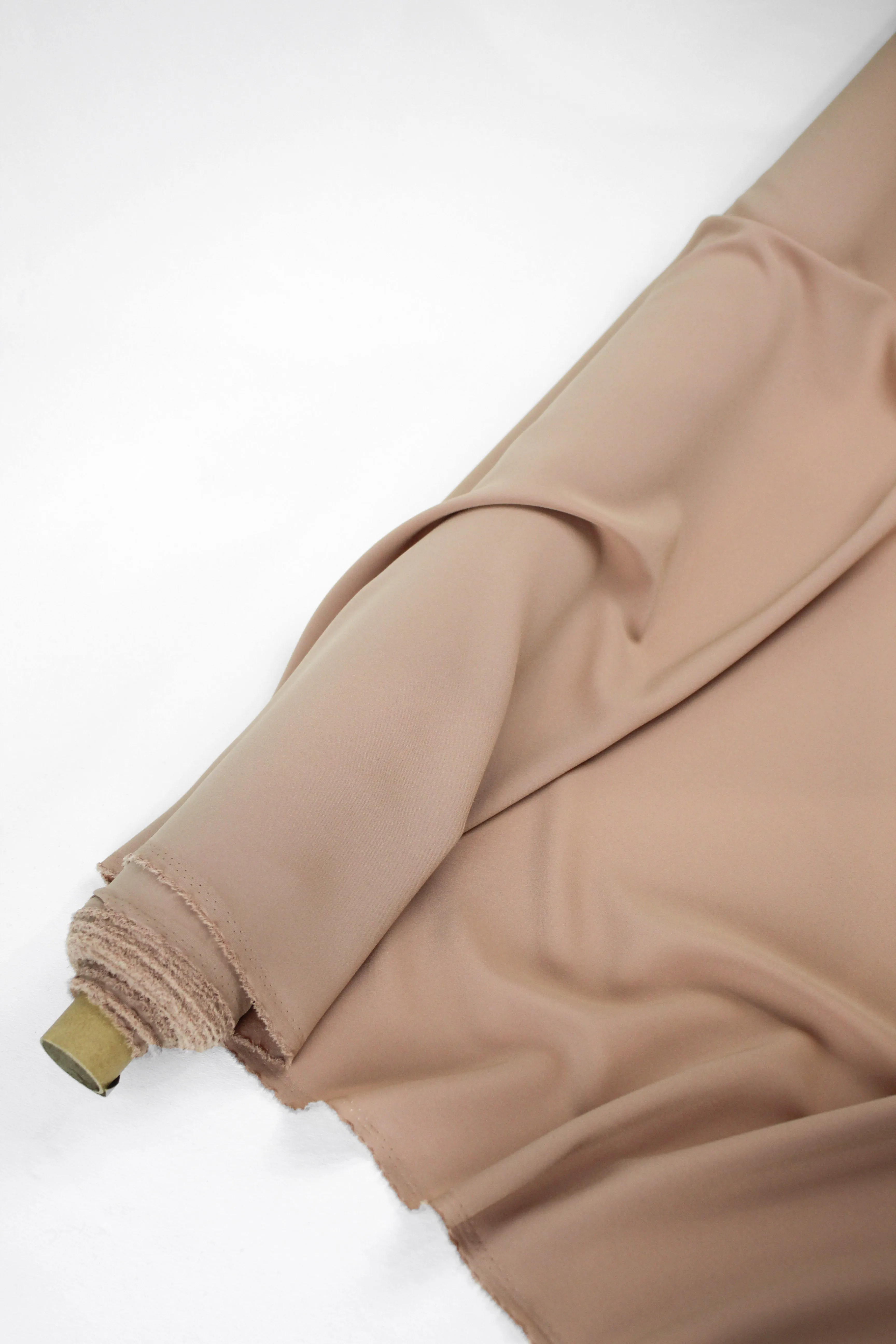 Barolo - Stretch Crepe Suiting | Latte