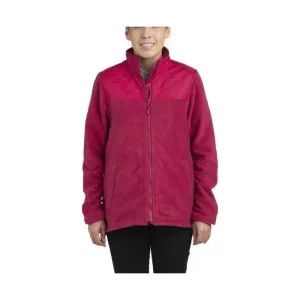 Berne Women's Trek Fleece Trail Jacket - Pomegranate