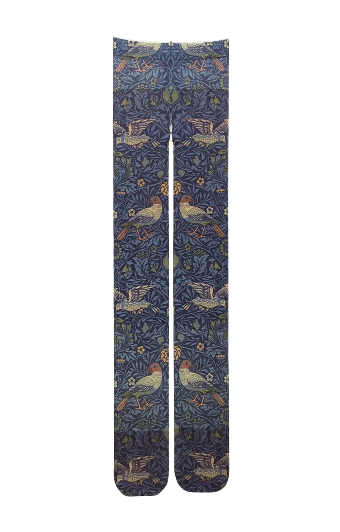 Bird By William Morris Printed Art Tights