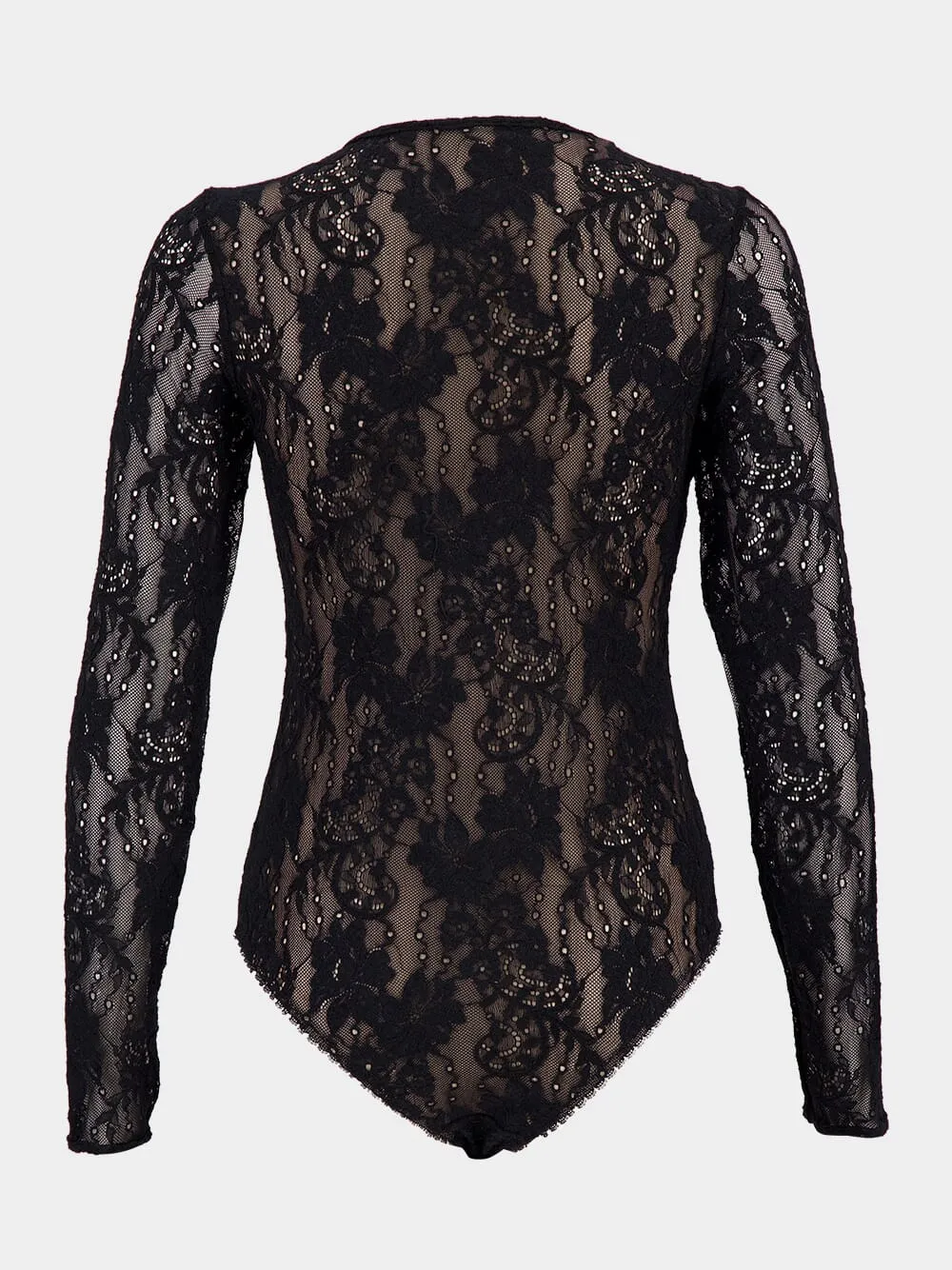 Black Lace Bodysuit