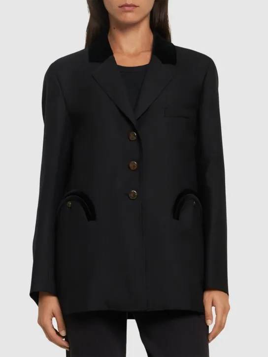 Blazé Milano   Alcanara Silent wool blazer 