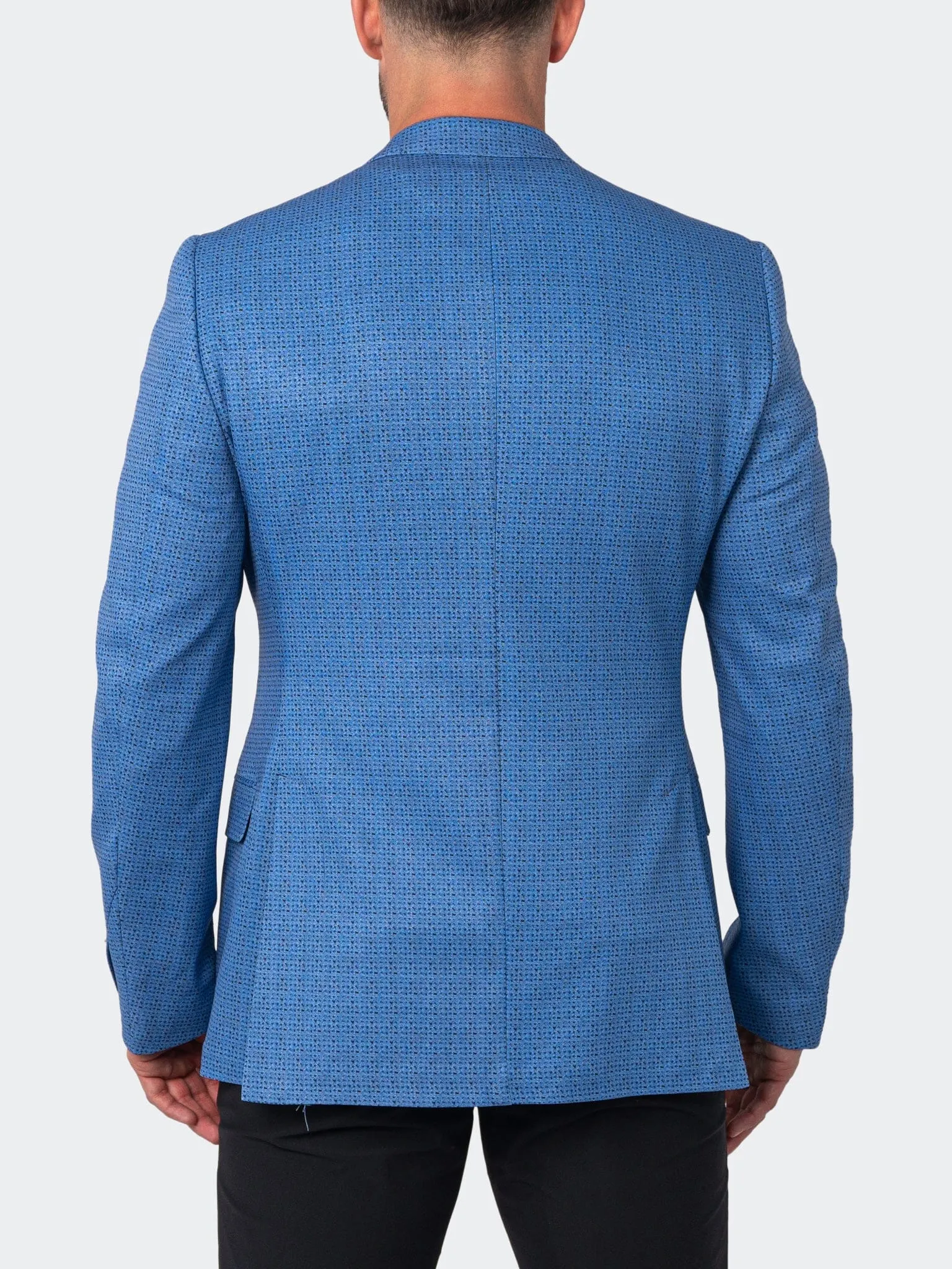 Blazer Unconstructed Micro Blue