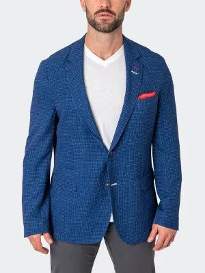 Blazer Unconstructed Squared Blue