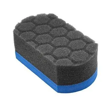 Blue Cross-Linked Applicator w/ Hex Surface (1.75" X 2.5" X 4.625")