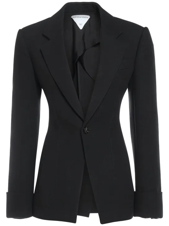 Bottega Veneta   Structured cotton blend blazer 