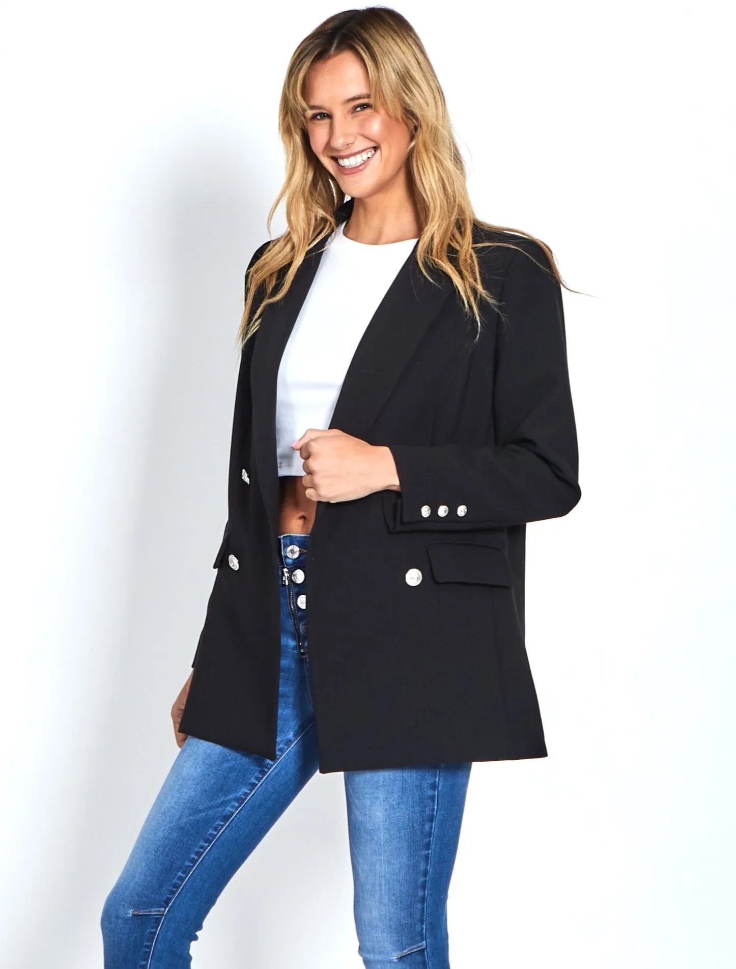 Boyfriend Blazer - Black