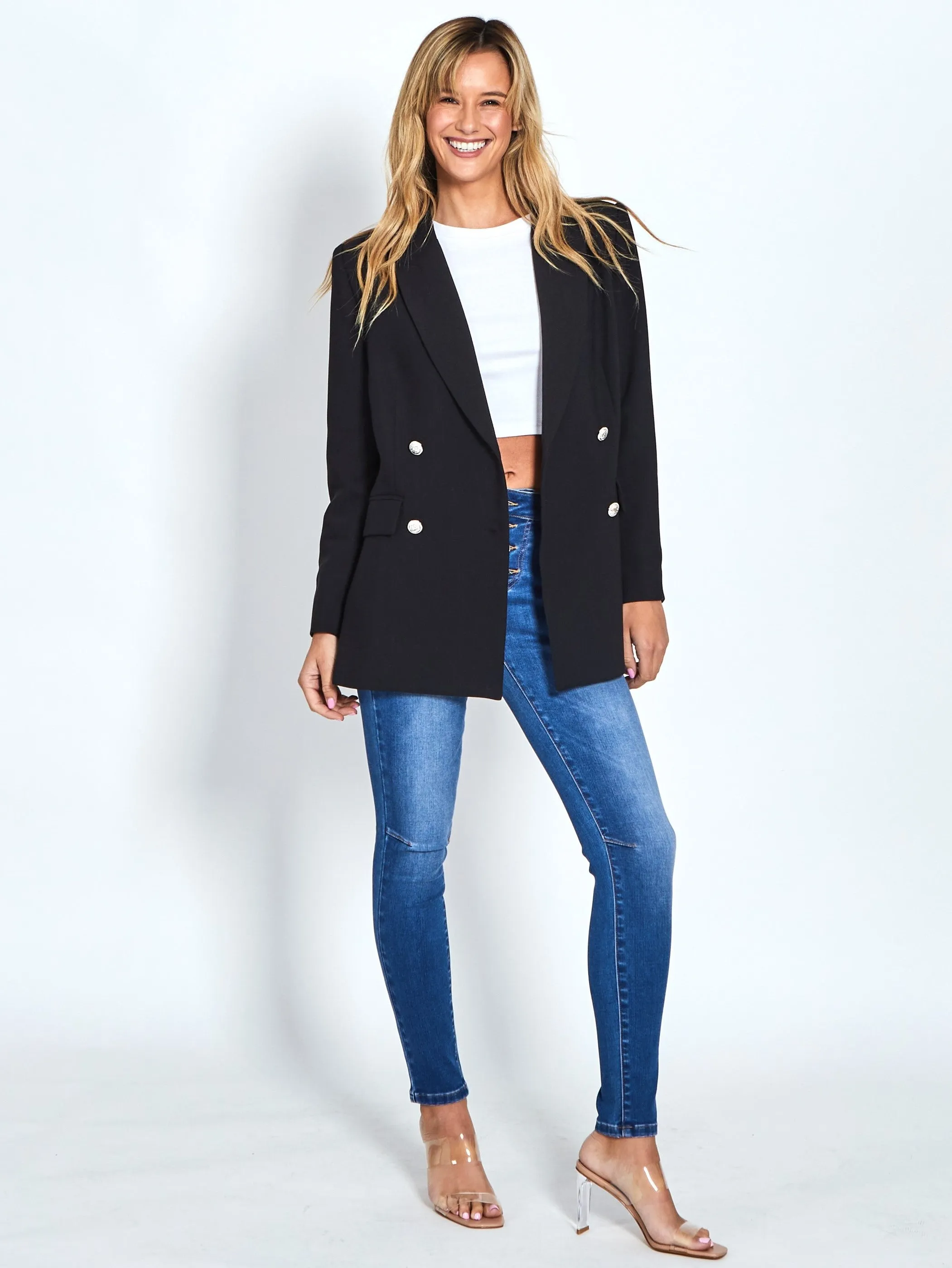 Boyfriend Blazer - Black