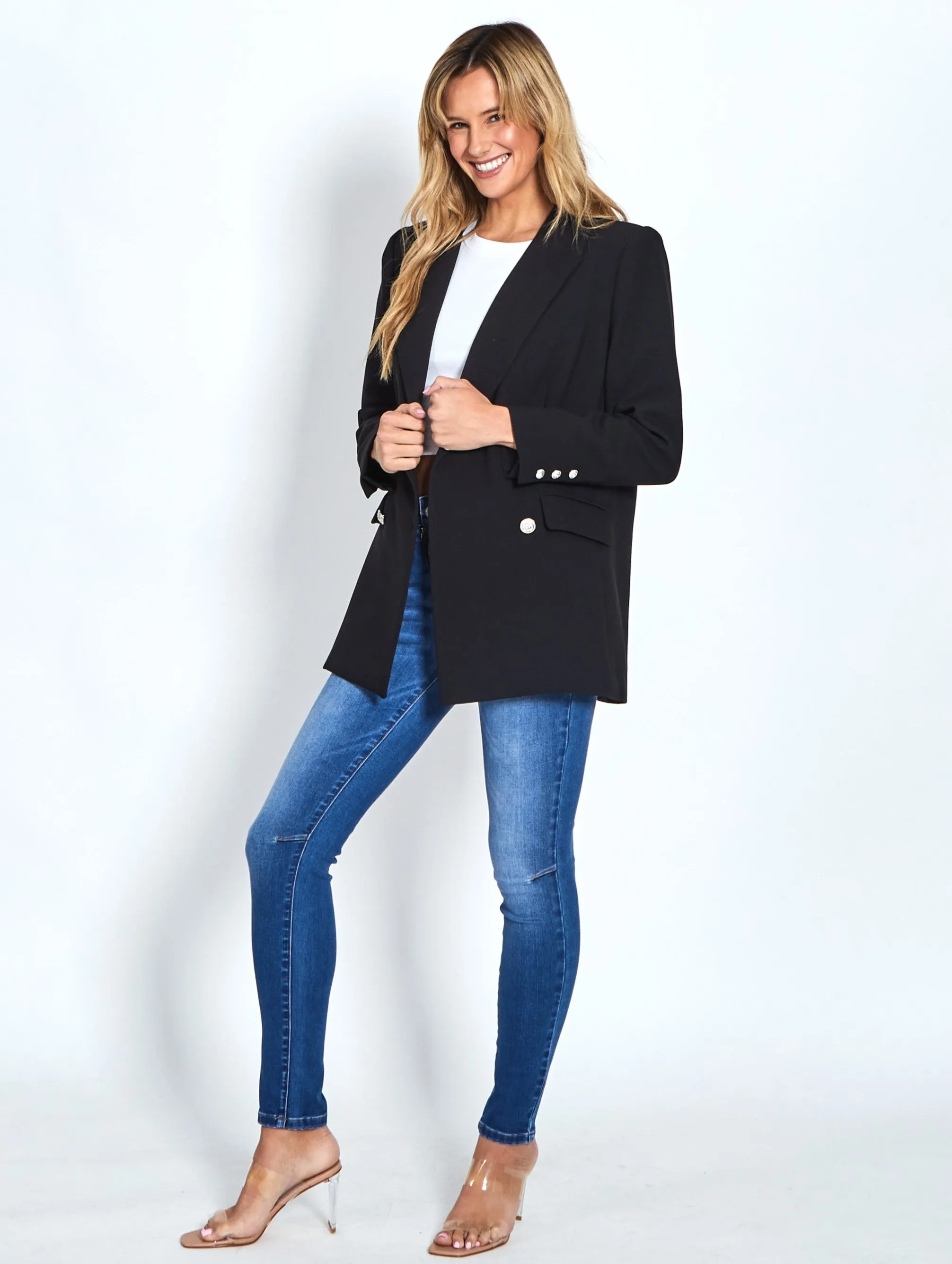 Boyfriend Blazer - Black