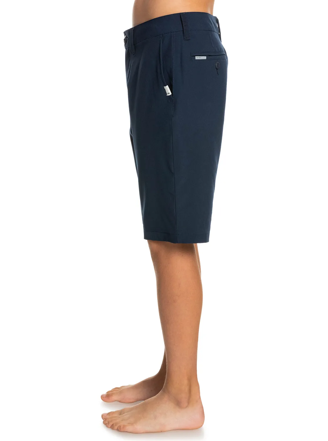 Boys 8-16 Ocean Union 19" Amphibian Boardshorts - Navy Blazer