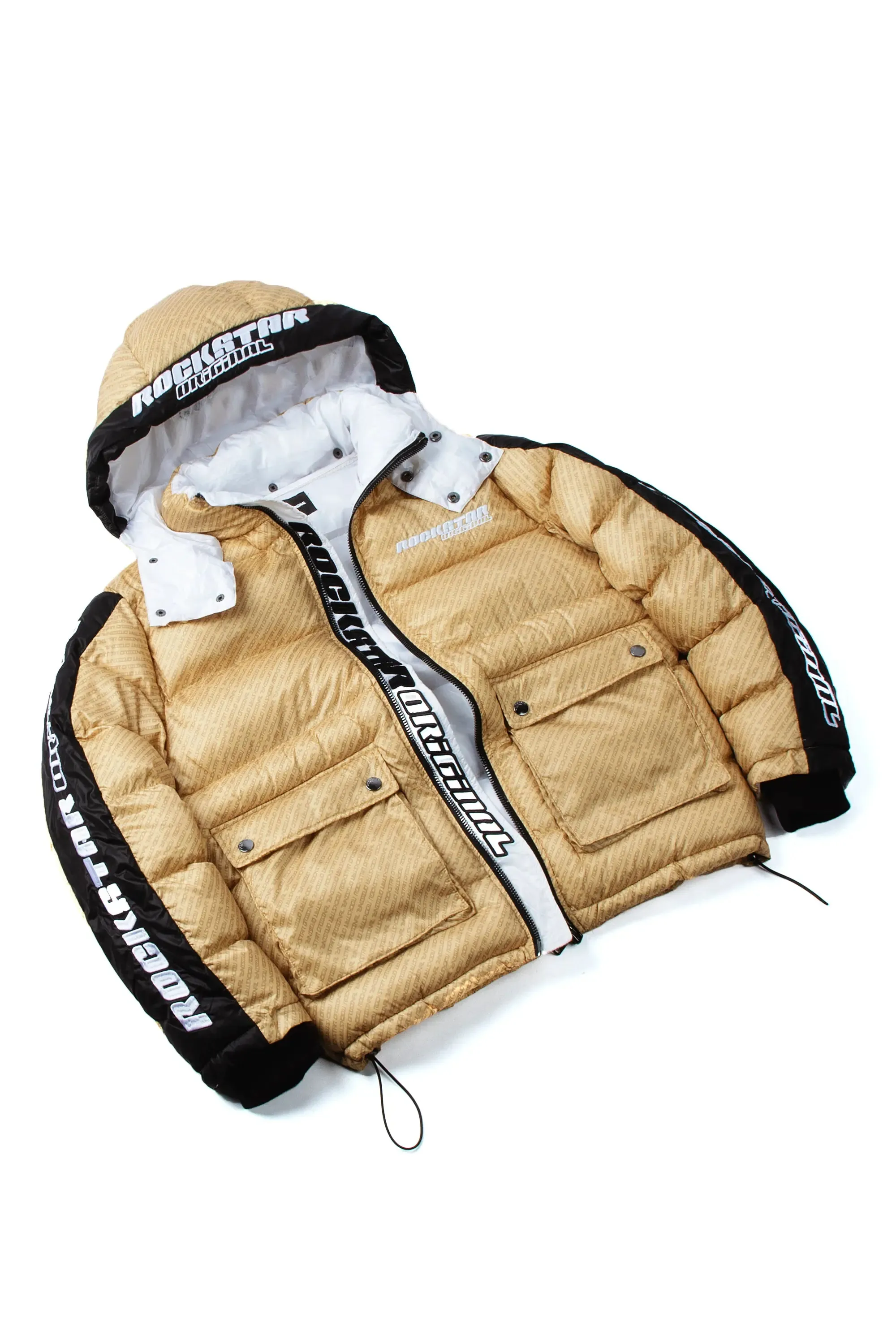 Bryson Puffer Jacket- Beige