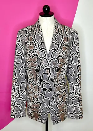 CABI PYTHON PRINT SNAKE PRINT BLAZER - 12