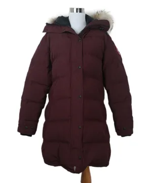 Canada Goose Burgundy Coat sz 12