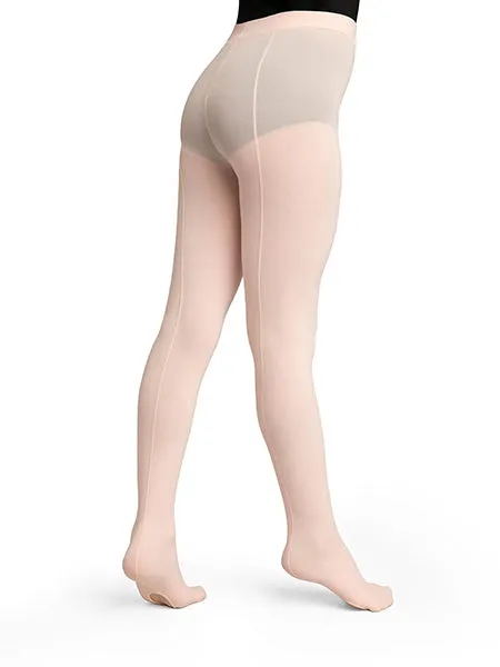 Capezio 1918W Ultra Soft™ Transition Tight® with Back Seam - Girls