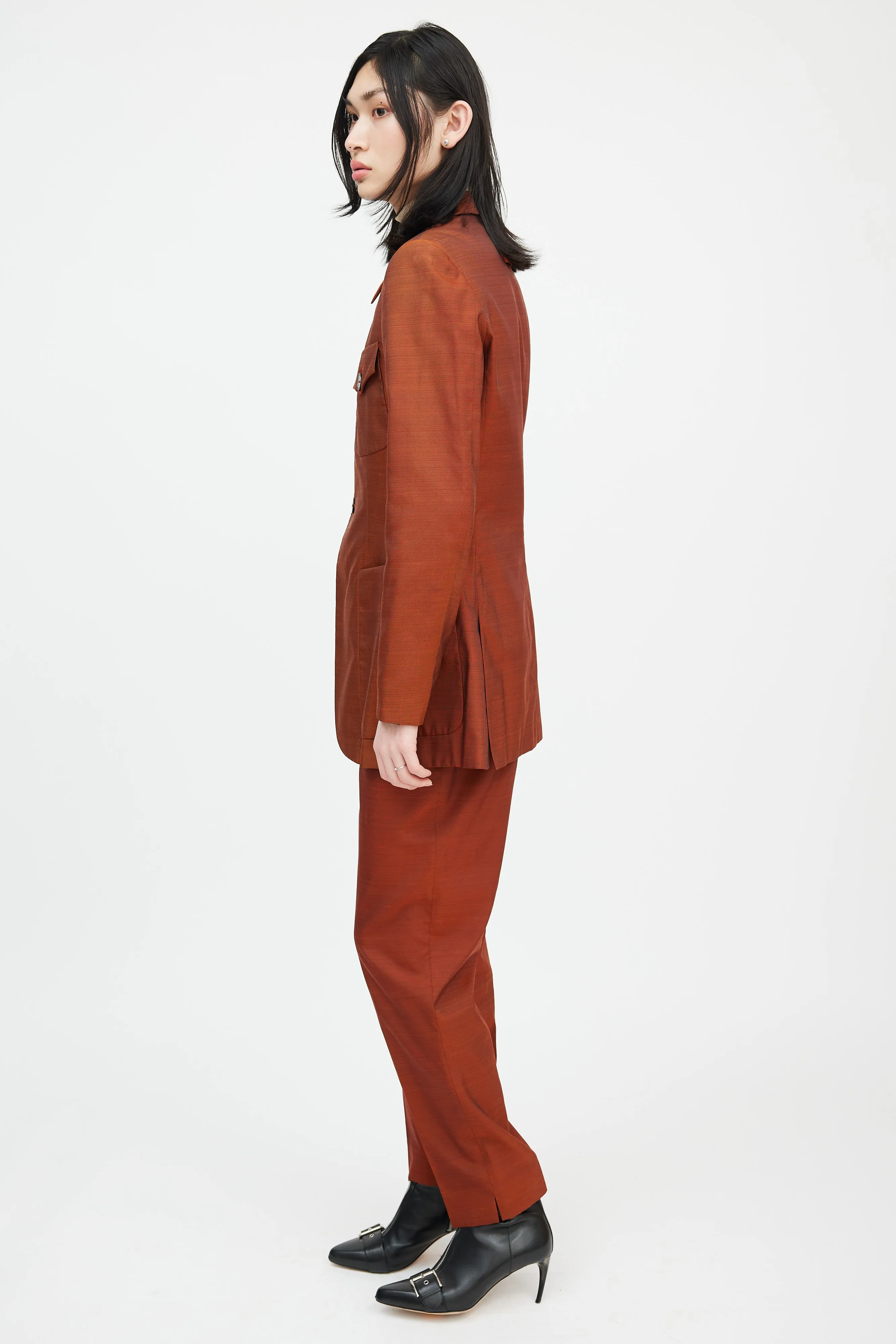 Classique Burnt Orange Four Pocket Suit