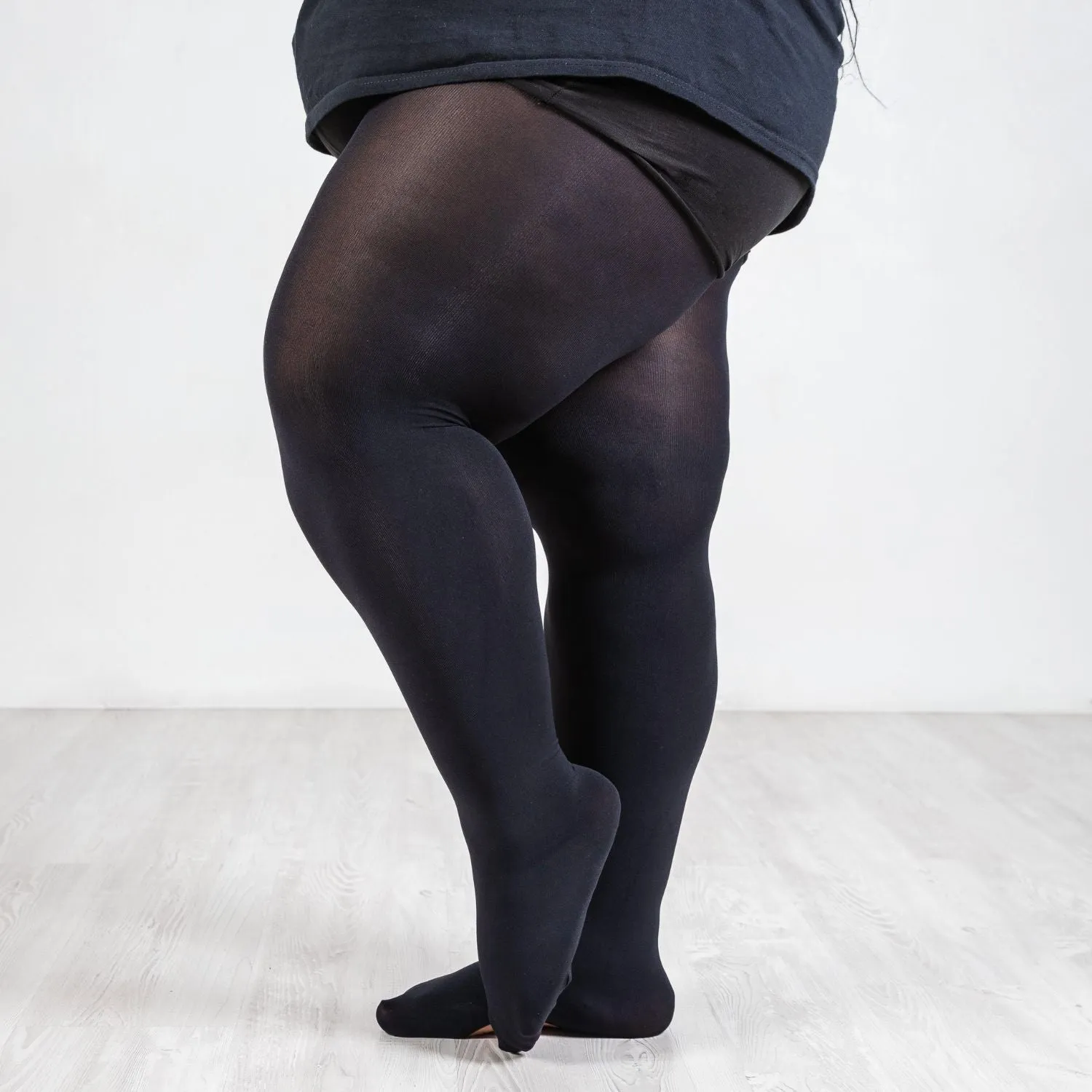 Convertible Dance Tights - Black