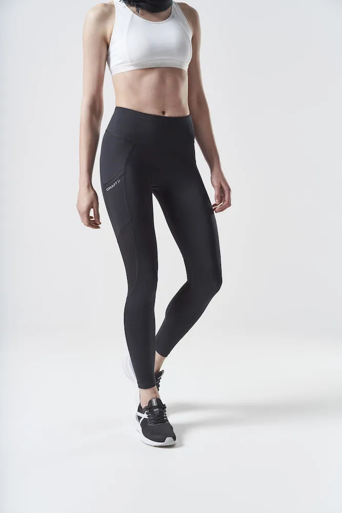 Craft ADV Essence Tights W hardloopbroek lang zwart dames