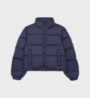 Crown L.A. Puffer Jacket - Navy