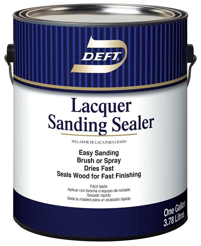 Deft 015-01 Sanding Sealer, Clear, Liquid, 1 gal :GAL: QUANTITY: 4