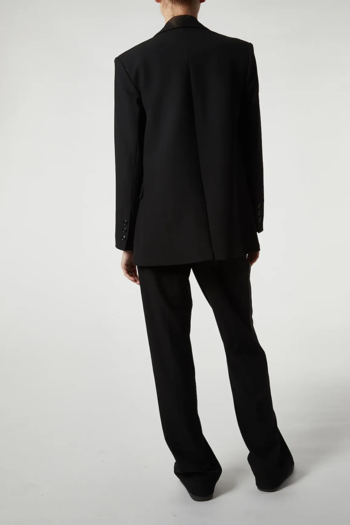 DYLAN TUXEDO JACKET - BLACK