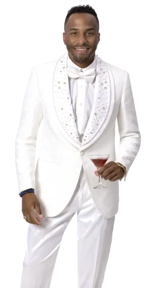 EJ Samuel White Blazer J169