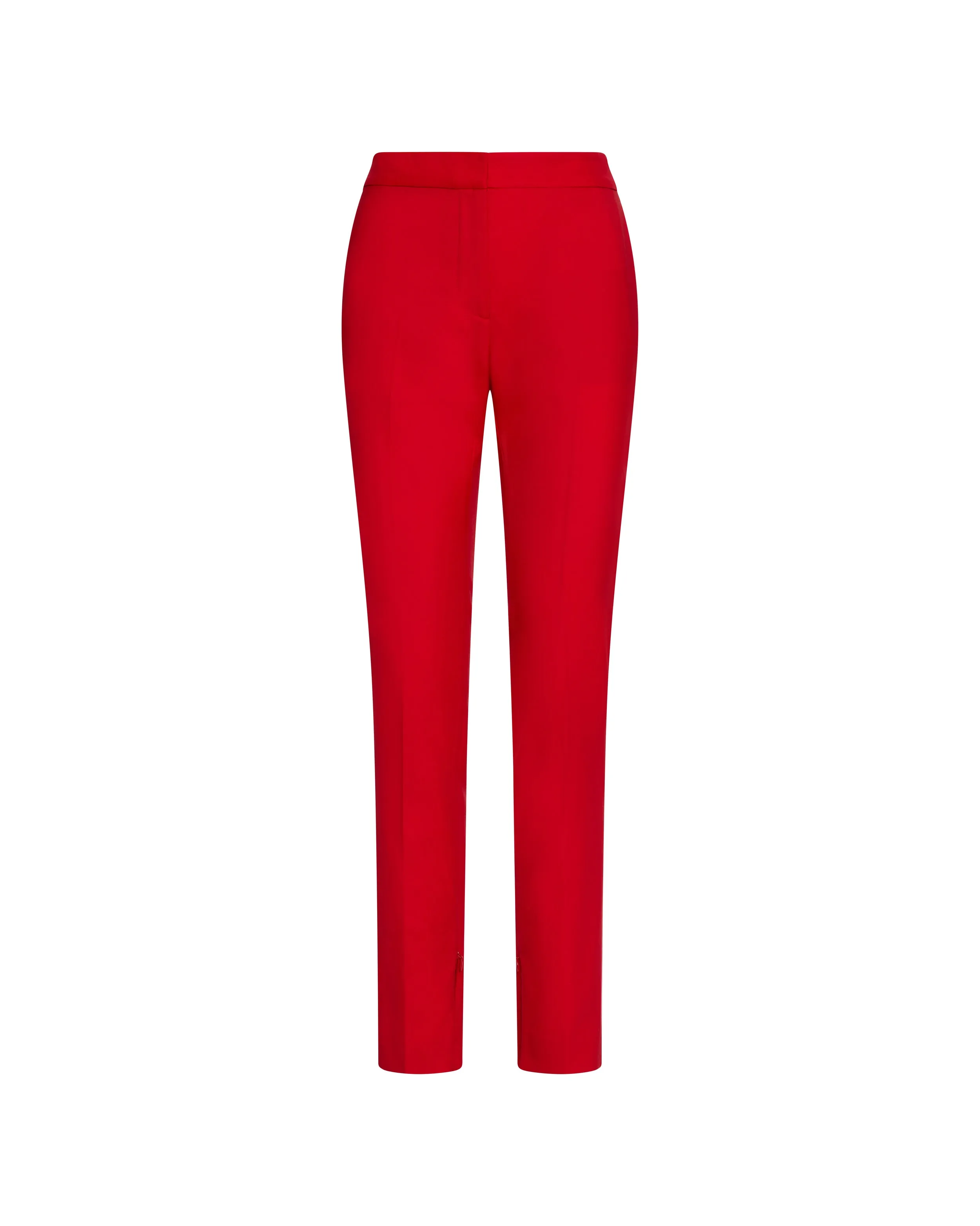 Elongated Tailored Trouser in Seasonless Wool | Poppy