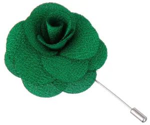 Fairway Green Begonia Lapel Pin