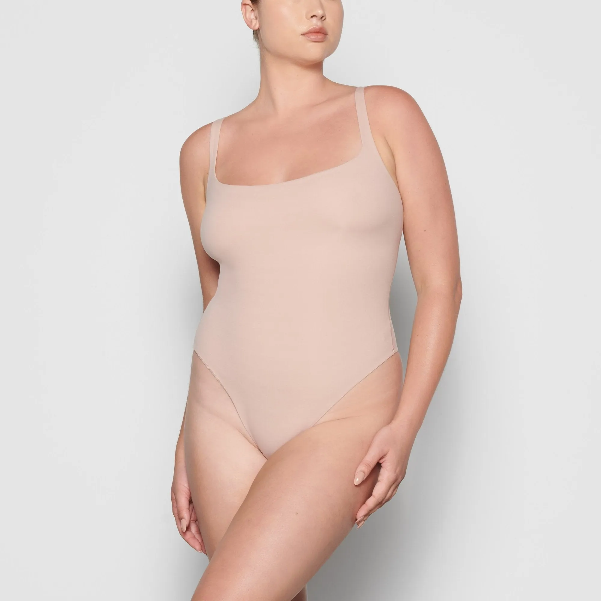 FITS EVERYBODY SQUARE NECK BODYSUIT | DUSK