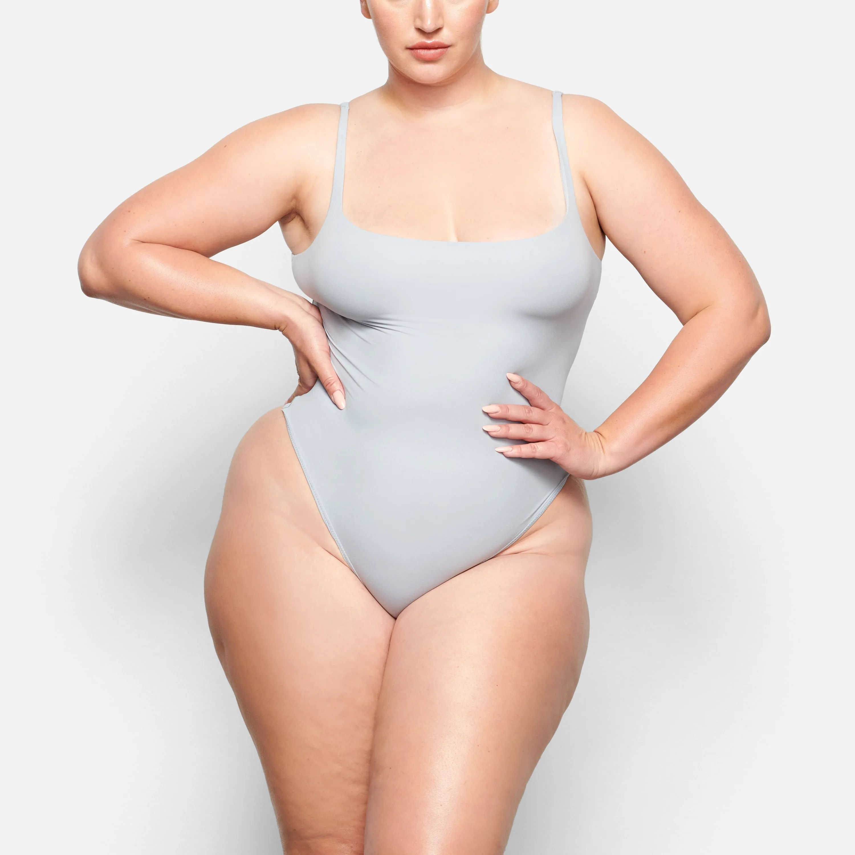 FITS EVERYBODY SQUARE NECK BODYSUIT | MOONSTONE