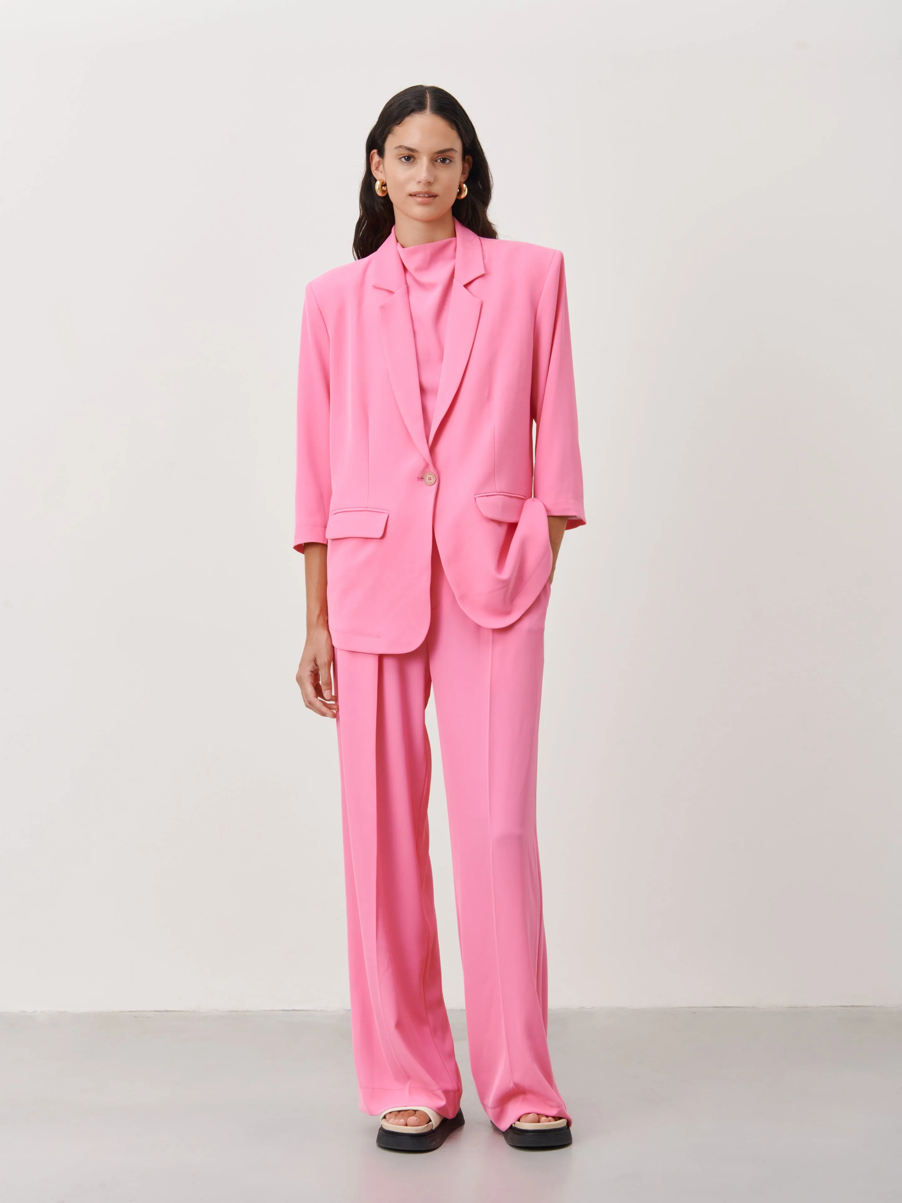 Fring Blazer | Pink