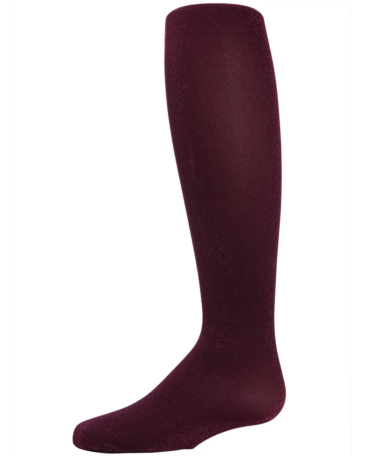 Girls' Metallic Shimmer Opaque Tights