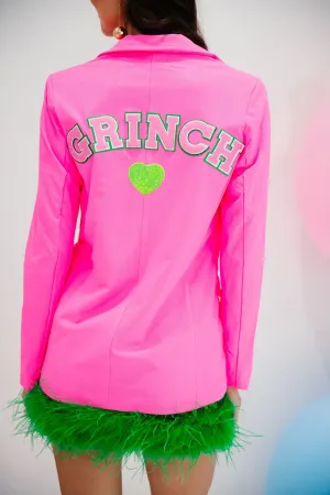 GRINCH PINK BLAZER