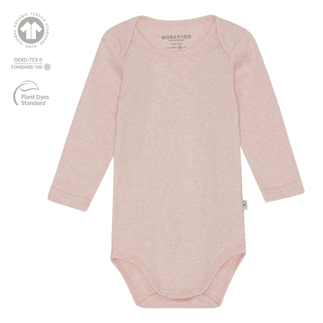 Hazel Body l/s Organic GOTS Cotton - Rose