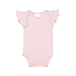 hi-hop Ruffle Sleeveless Bodysuit