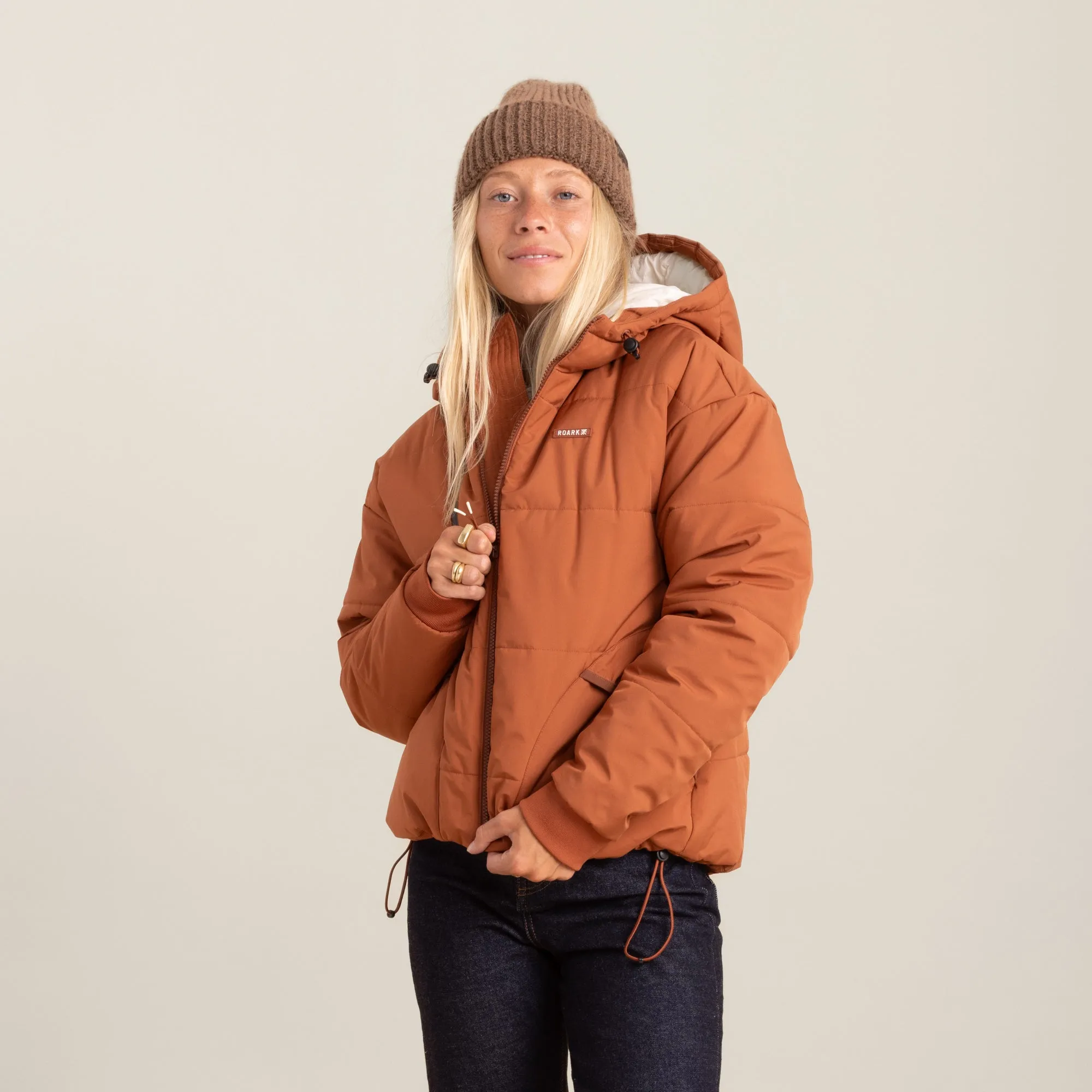 Hokkaido Puffer Jacket - Coconut Shell