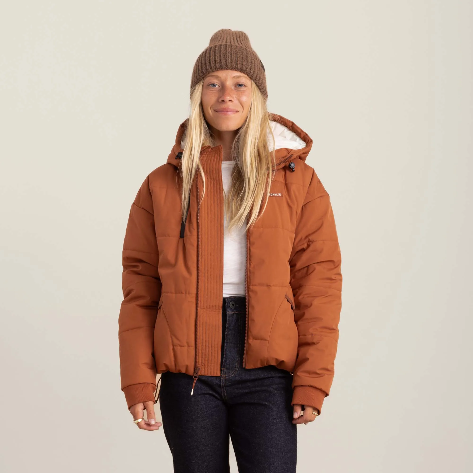 Hokkaido Puffer Jacket - Coconut Shell