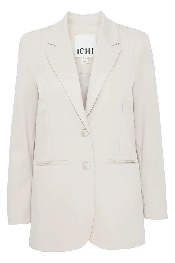 ICHI - IHKATE SUS OVERSIZE BLAZER - 20118123