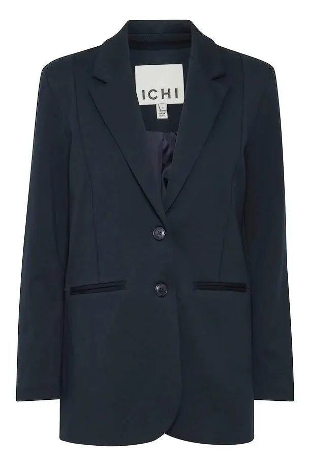 ICHI - IHKATE SUS OVERSIZE BLAZER - 20118123