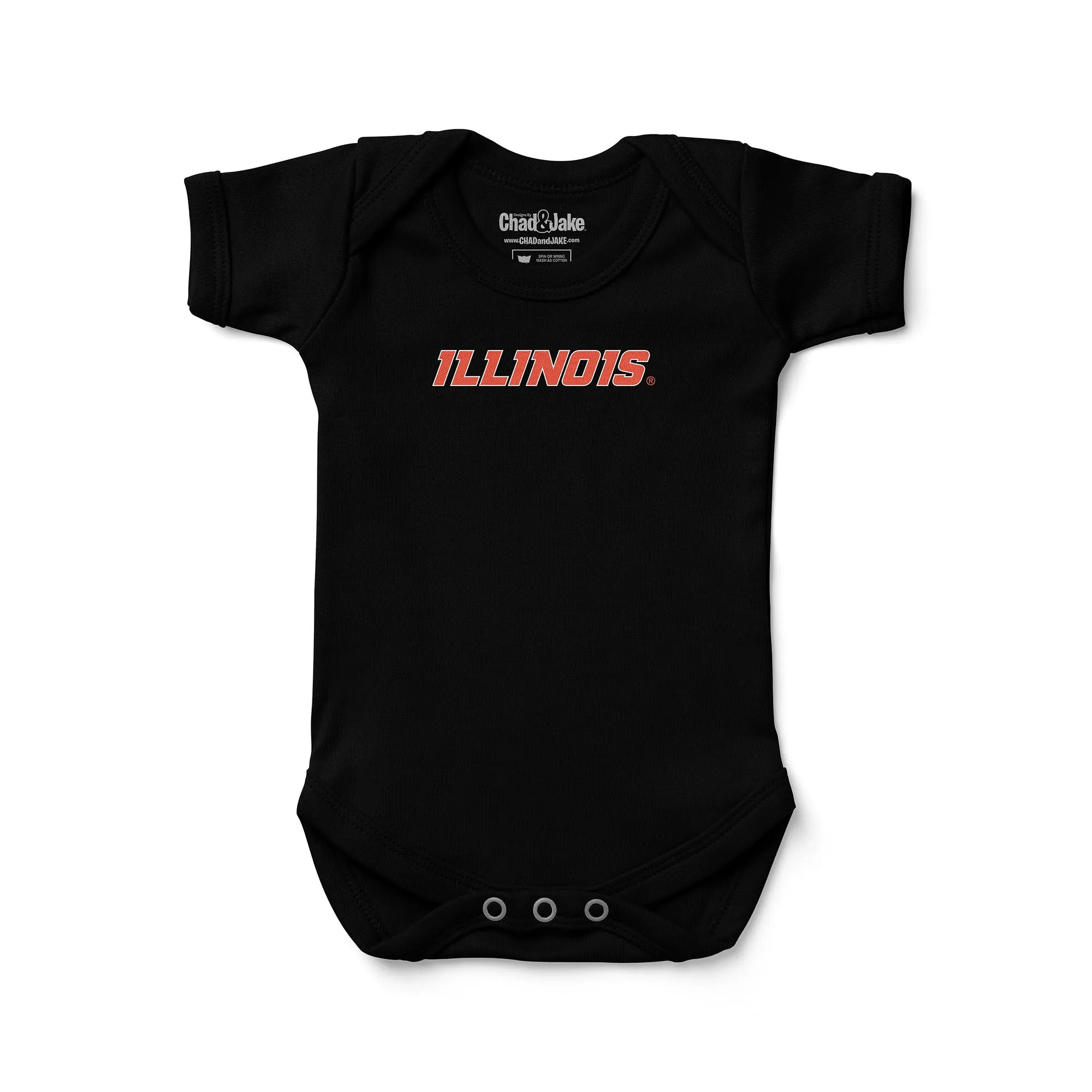 Illinois Fighting Illini Wordmark Bodysuit