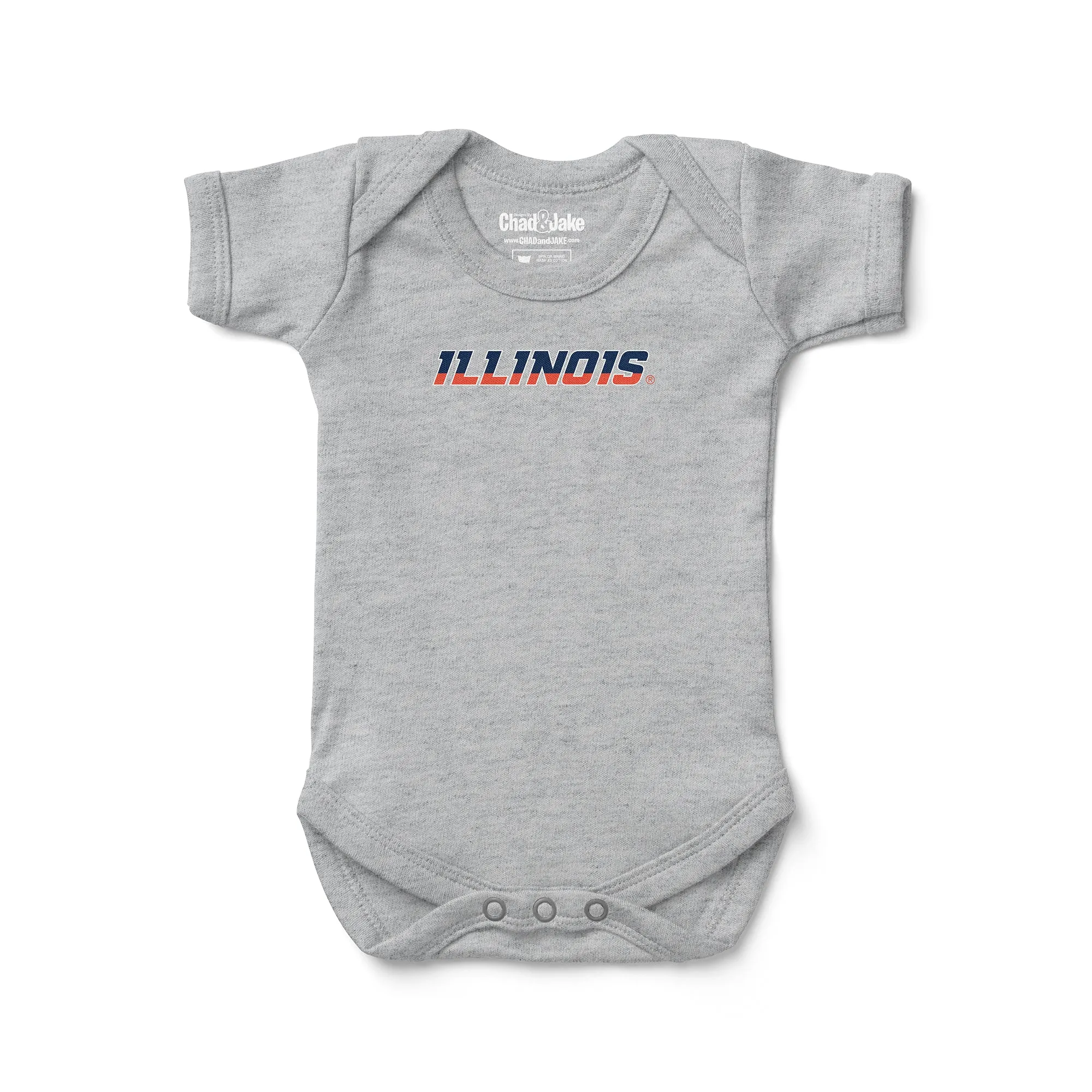 Illinois Fighting Illini Wordmark Bodysuit