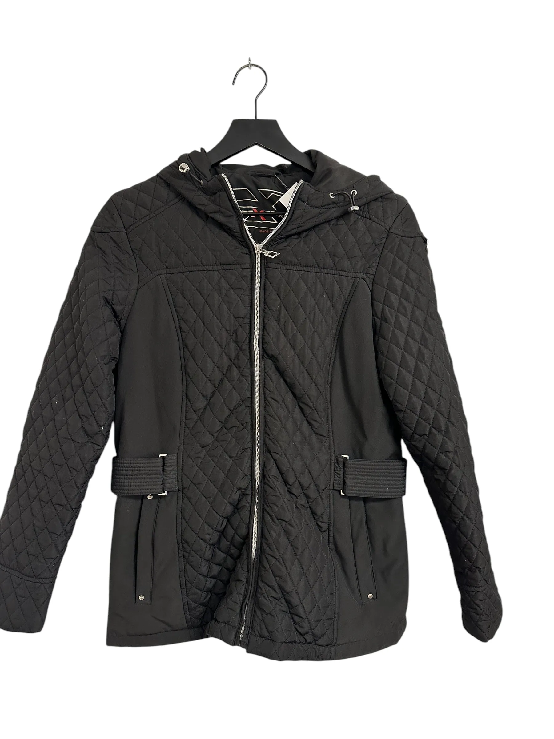 Jacket Puffer & Quilted By Zero Xposure In Black, Size: S