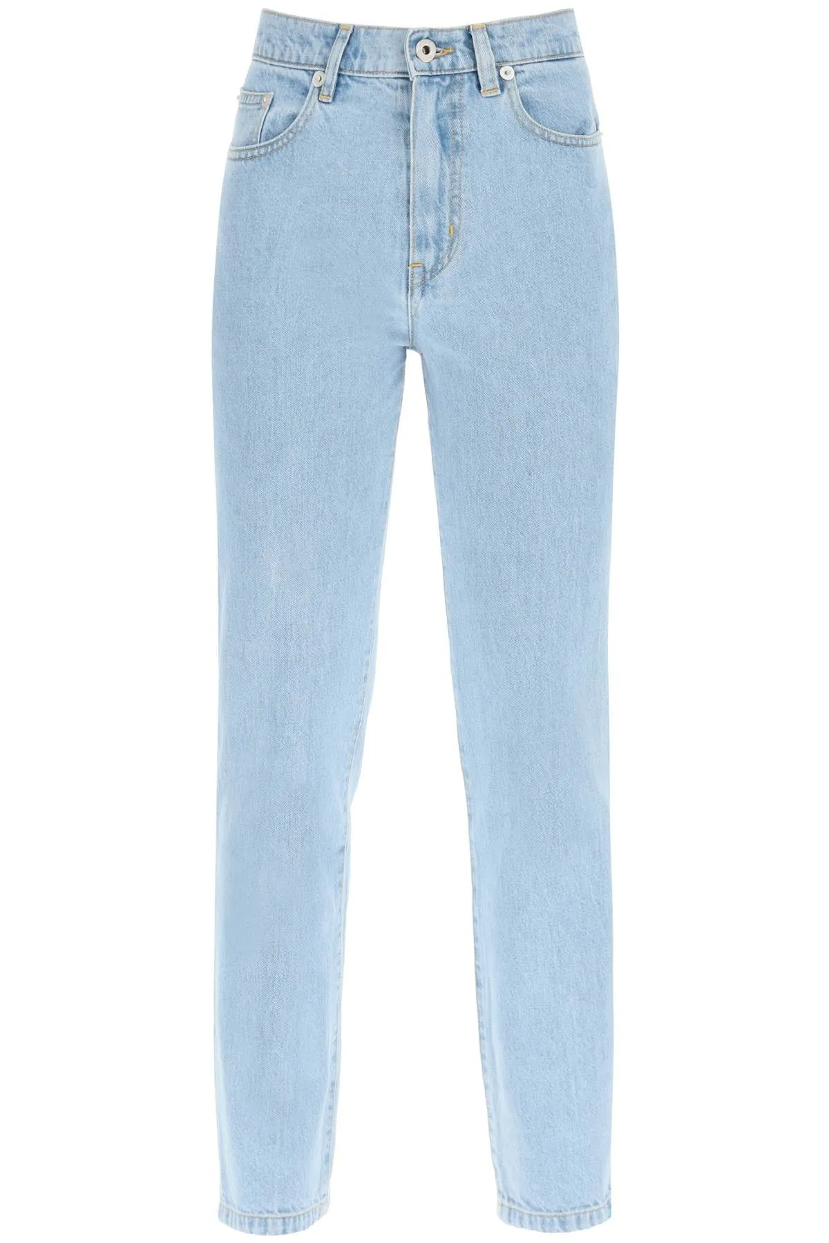 Kenzo straight-leg bleached jeans