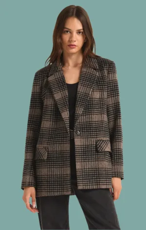 Kingston Relaxed Plaid Blazer