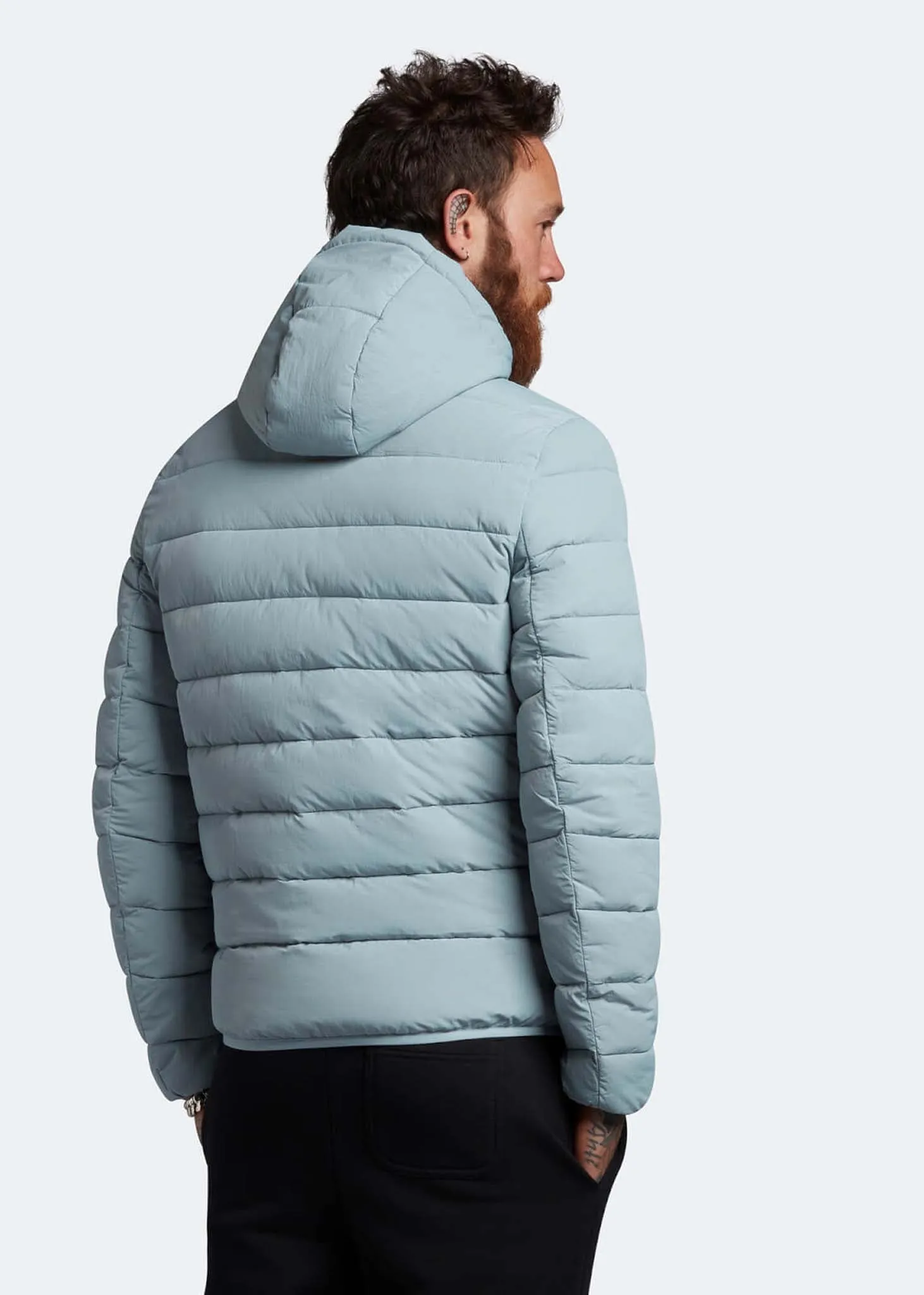 Lightweight puffer jacket - away blue