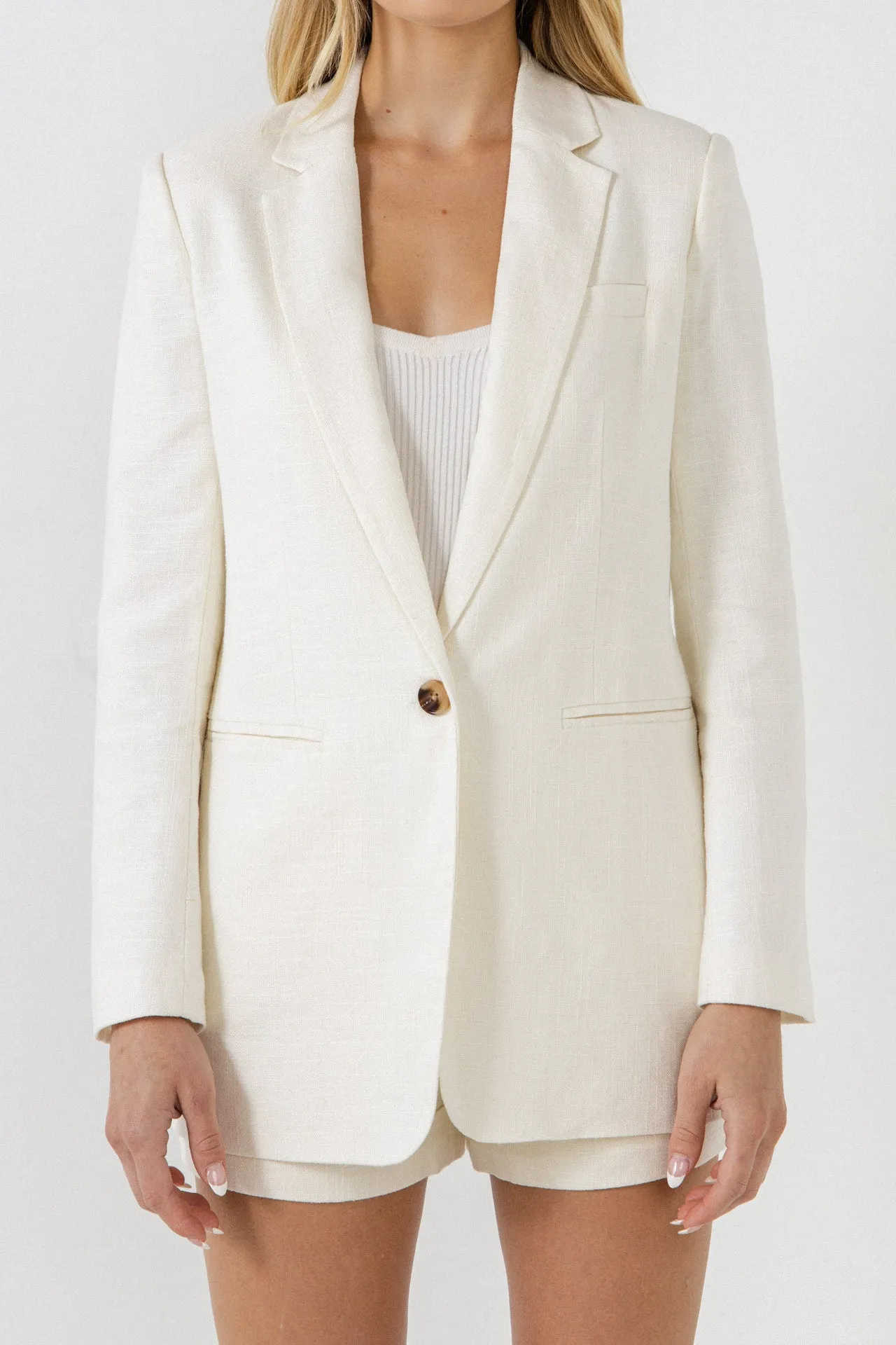 Linen Blazer